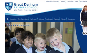 Great Denham Website Design