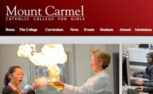 Mount Carmel Website Design